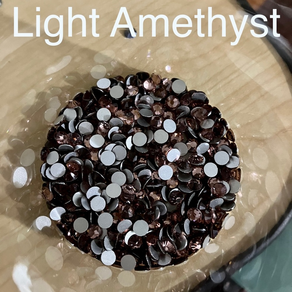 Ss20 Light Amethyst Flatback Rhinestones